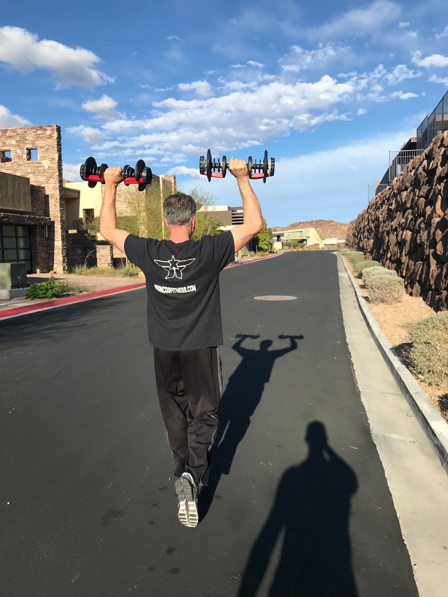 Outdoor strength training