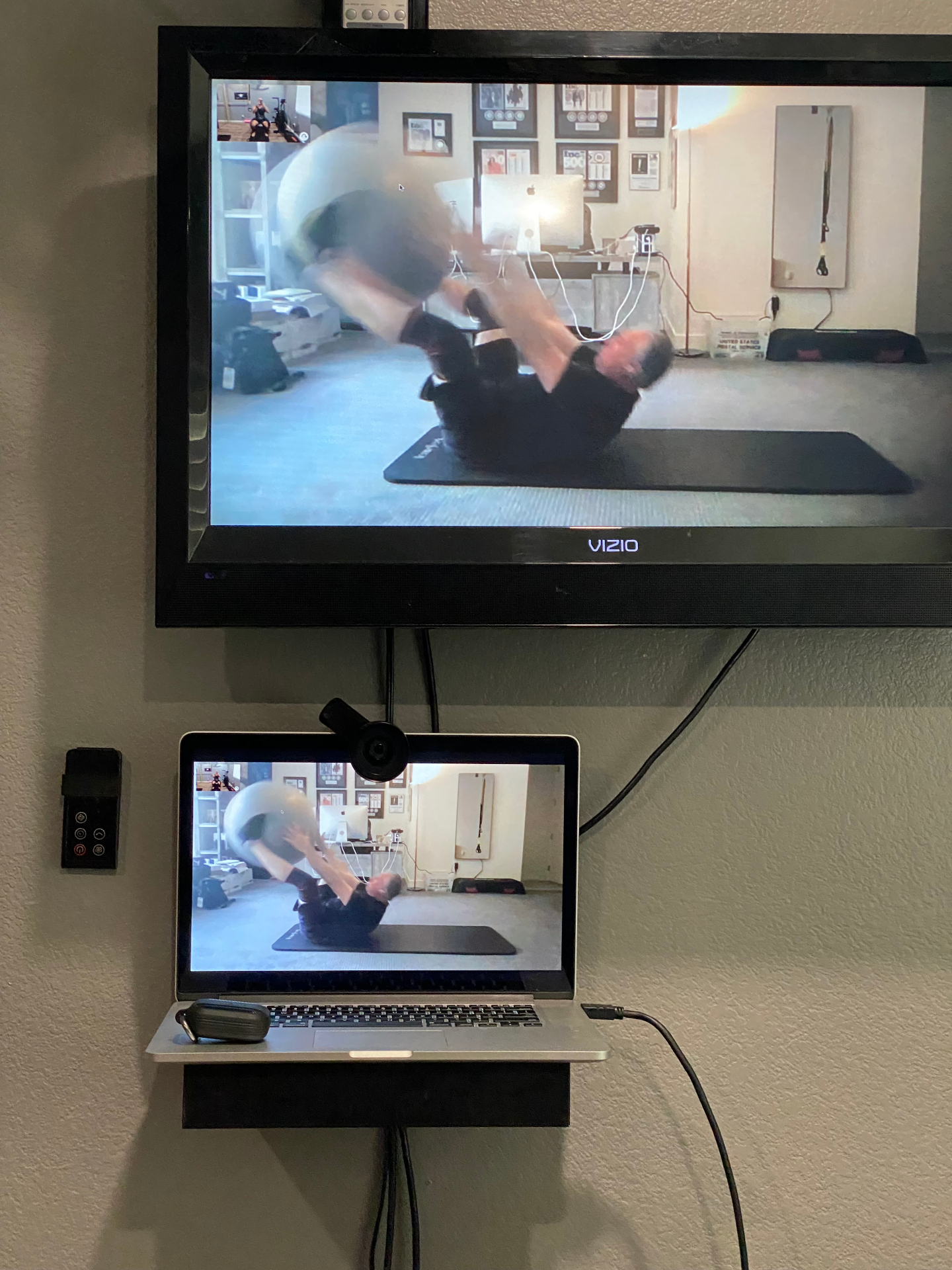 Online coaching session