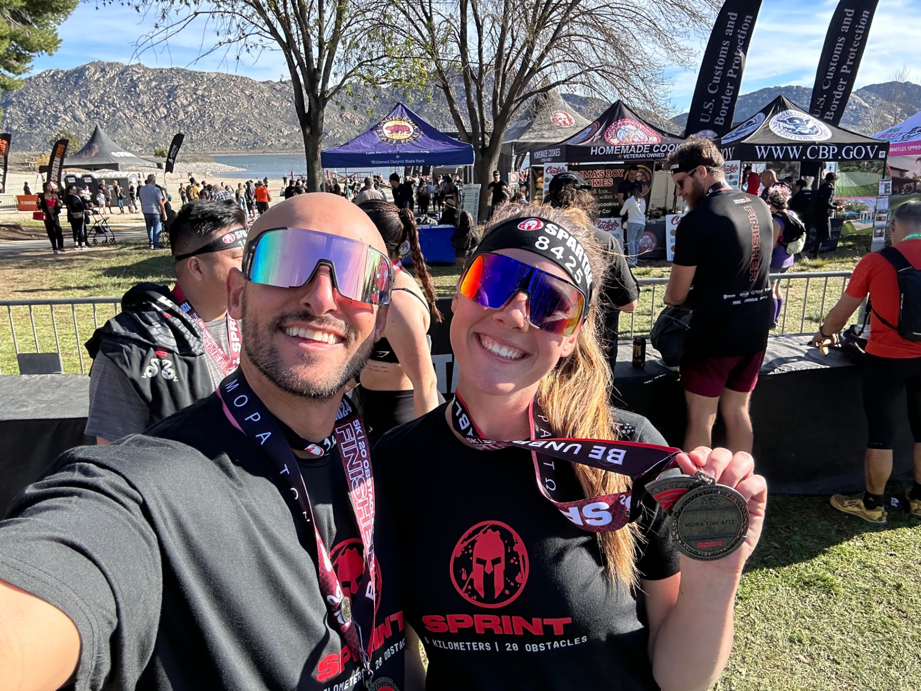 Spartan race finish
